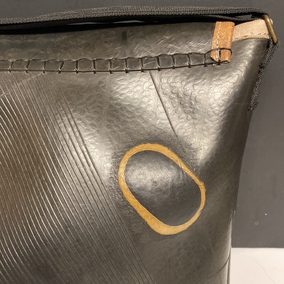 Ganeshhimal Recycled Tire Rubber Crossbody Purse - Picture 7 of 17